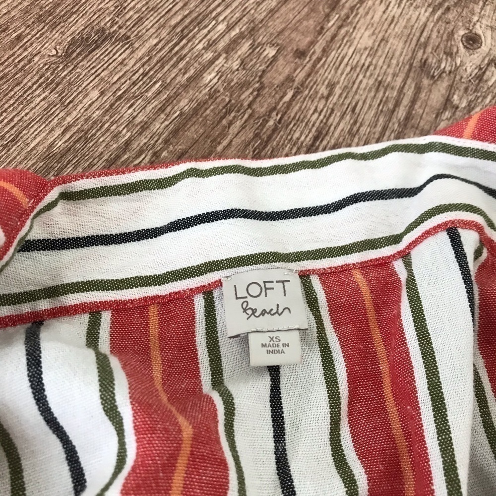 Loft Beach Button Down Dress - image 4